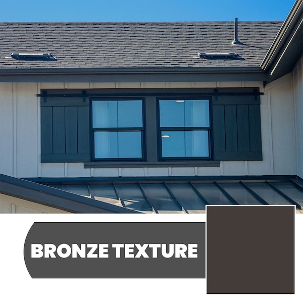 Ekena Millwork Exterior Dummy Roller Series Track Stop for Wagon Wheel Roller Hangers, Bronze Texture - GB6004ESWBZ