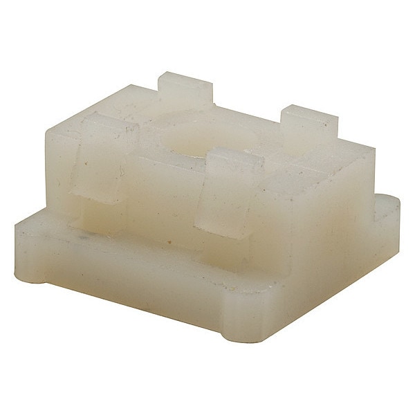 Primeline Tools Bi-Fold Door Guide Cap, Nylon, Fits 1/4 in. Rod (4 Pack) - N 6948