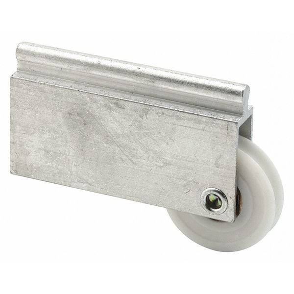 Primeline Tools Mirror Door Roller Assembly, 1-1/2 in., Plastic Roller, Ball Bearings, Concave (Single Pack) - N 6599