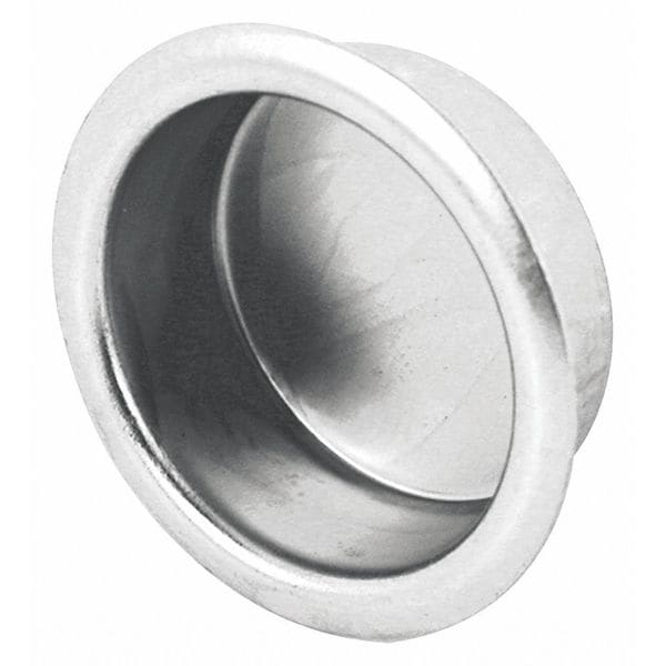 Primeline Tools Finger Closet Pull, 3/4 in. x 5/16 in., Satin Nickel (4 Pack) - N 7200