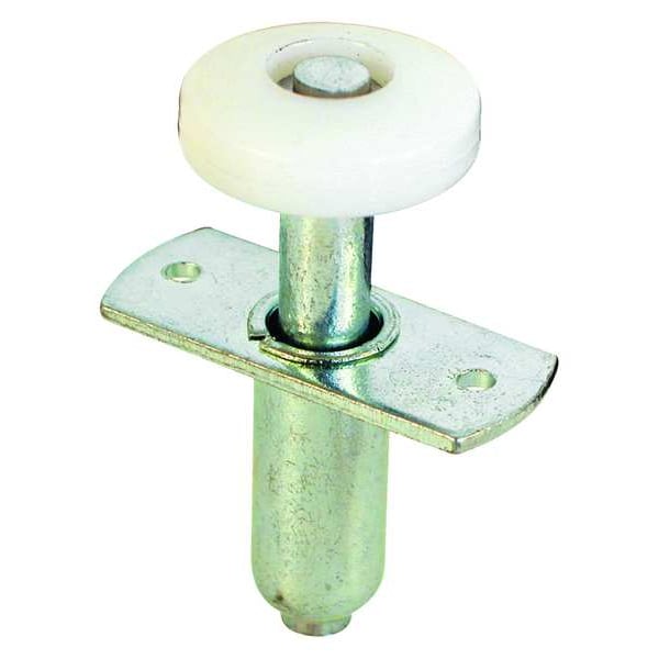 Primeline Tools Bi-Fold Door Guide Wheel, 3/4 in. Diameter, Nylon, Steel Base (2 Pack) - MP6611