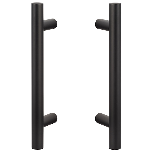 Sure-Loc Hardware Sure-Loc Hardware Rustic Barn Door Handle, Satin Nickel - BARN-RS 15