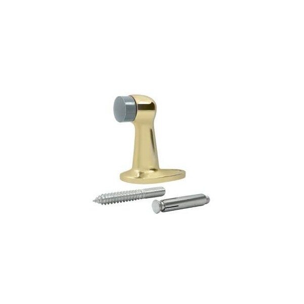 Deltana Floor Door Bumper 2-7/8" Unlacquered Bright Brass - FDB278U3-UNL