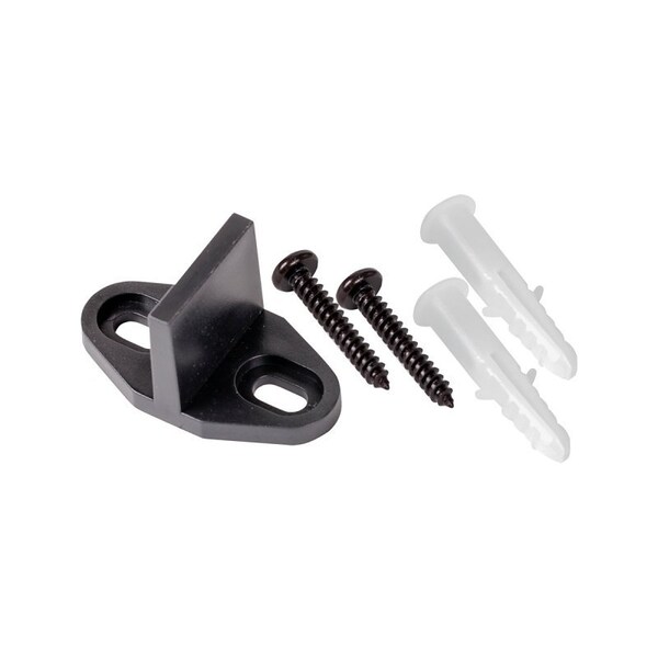 Renin BD750 Door Guide, Nylon, Black, Floor - BDB750