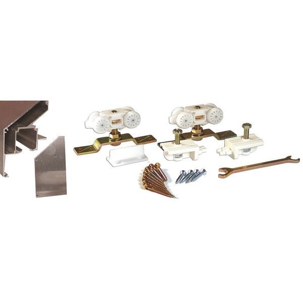 Pemko Sliding Door Sidewall Mount Track Kit, 72"L x 2-1/2"W - 280SWTKIT/6