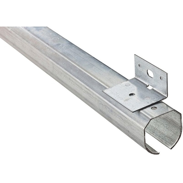 National Hardware Round Rail, Steel, Galvanized, 21332 in W, 238 in H, 144 in L - N193-961
