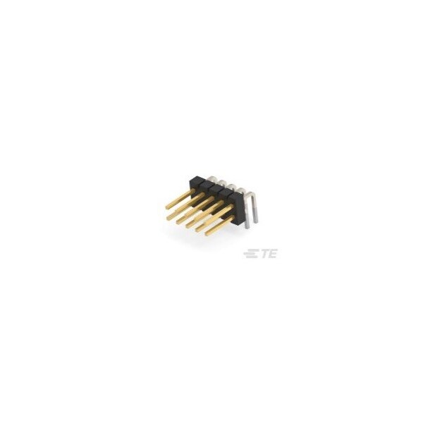 Te Connectivity Headers & Wire Housings Hdr Ra 2X05P .1 318/110 15 Au - 5-102975-5