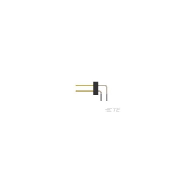 Te Connectivity Headers & Wire Housings Hdr Ra 2X05P .1 318/110 15 Au - 5-102975-5