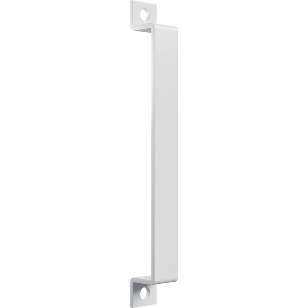 Ekena Millwork Premium 11"L x 1 1/4"W Pull Handle for 2 1/4" Doors, Rocket White - GB6001PH511RW