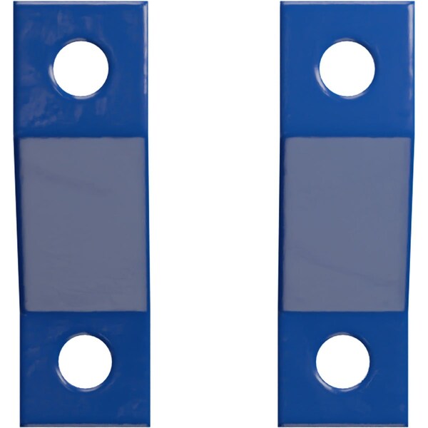 Ekena Millwork Premium Z-Brackets for Barn Door Track (set of 2), Blue Ribbon - GB6001TZBR
