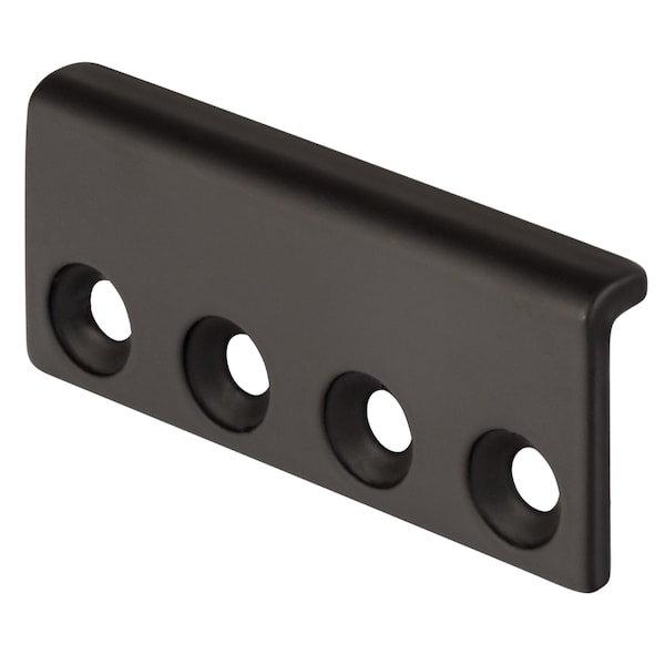 Sure-Loc Hardware Sure-Loc Hardware Barn Track Anti-Jump Block, Pair, Flat Black - BARN-JB FBL