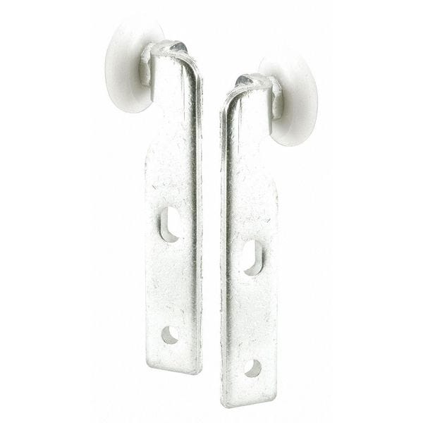 Primeline Tools 7/8 in. Nylon Ball Bearing Wheel Closet Door Roller 1 Left/1 Right, fits Nordahl Doors (1 Pair) - N 6519