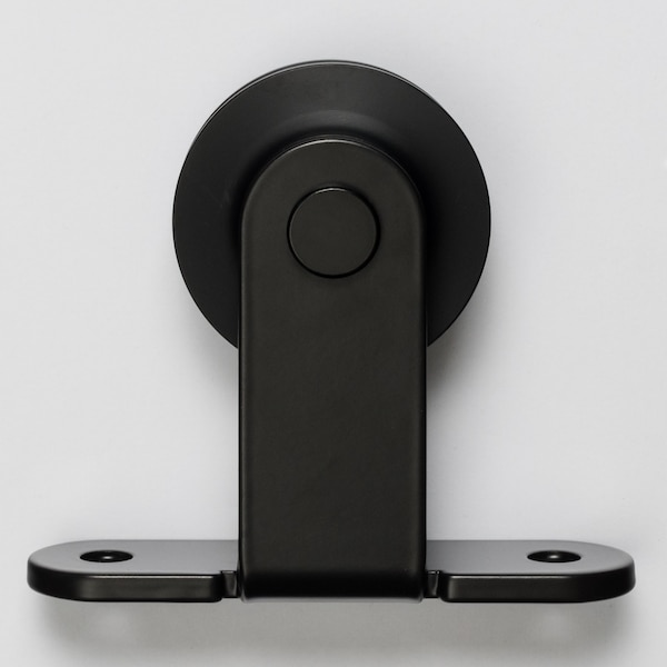 Sure-Loc Hardware Sure-Loc Hardware Barn Door Handle, 9, Square, 2-sided, Flat Black - BARN-SQ2 FBL
