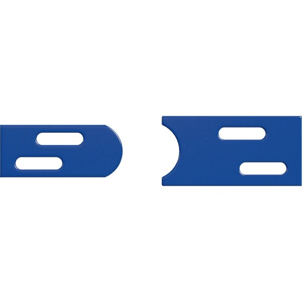 Ekena Millwork Barnfold 4-Door Alignment Plates, Blue Ribbon - GB6007BFABR