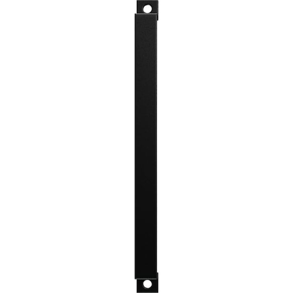 Ekena Millwork Premium 16"L x 1 1/4"W Pull Handle for 1 3/4" Doors, Matte Black - GB6001PH416MB