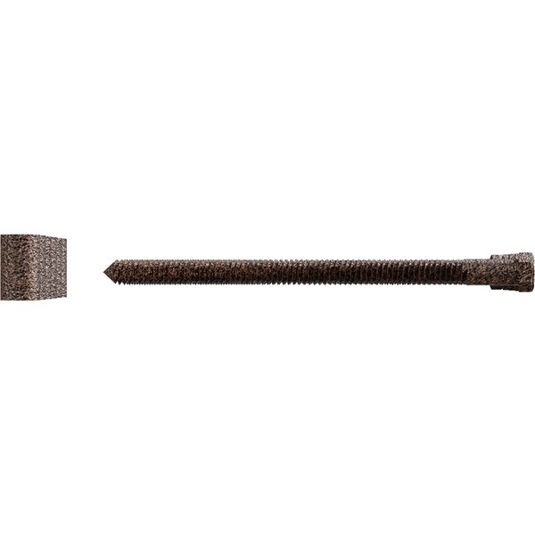 Ekena Millwork Premium 1 1/4" Barn Door Flat Track Extension Hardware for 1 3/4" Door, Copper Vein - GB60014EXXCV
