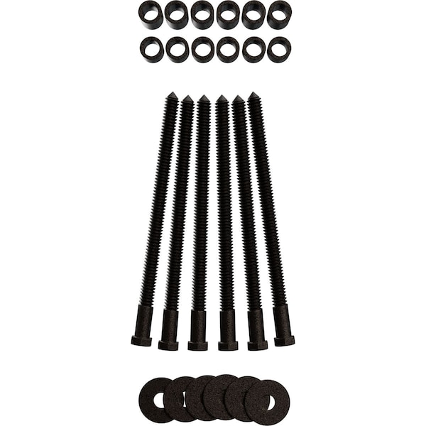 Ekena Millwork Economy Barn Door Flat Track Mounting Hardware, Arch Bronze - GB6008MAB