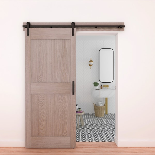 National Hardware National Hardware Charleston Matte Black Steel Pull Handle 1 pc - N700-108