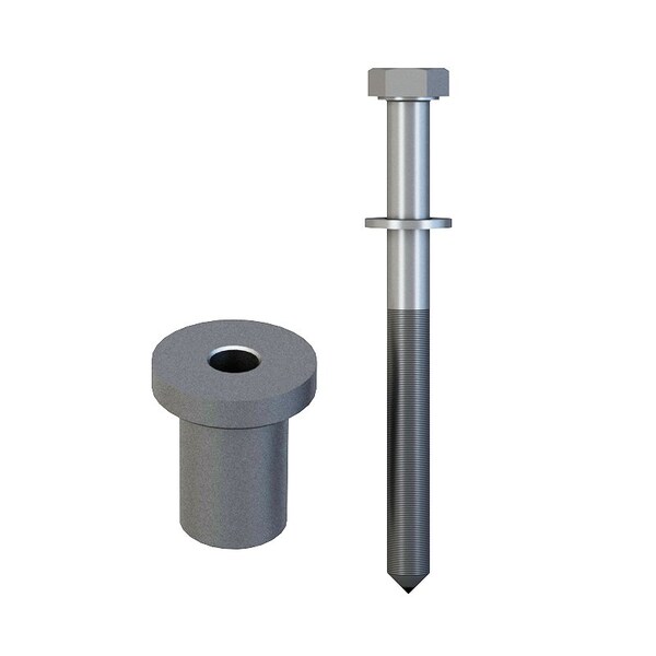 Orca Hardware Flat Track Standard Drop Hanger Spacer, SS Stainless Steel Finish - FTST-SPACER-SS