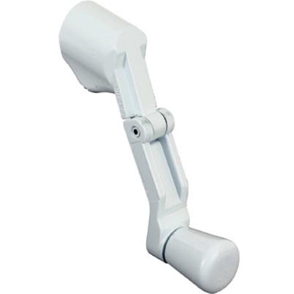 Lawnitator 173544 Universal; White Casement Folding Crank Handle - LA844065