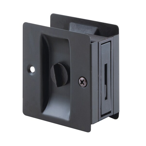 Prime-Line Prime-Line 2.5 in. L Bronze Brown Brass Pocket Door Pull - 164431