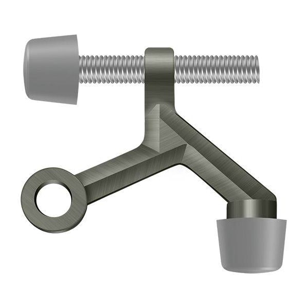 Deltana Hinge Pin Stop, Hinge Mounted, Zinc Die-Cast Antique Nickel - ZHP70U15A