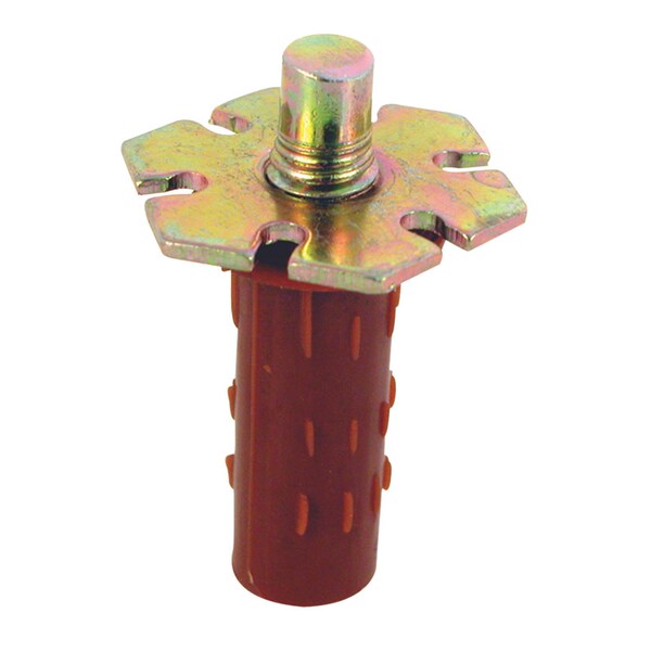 Prime-Line Prime-Line 7/16 in. D X 2.44 in. L Gloss Brown Steel Pivot 2 pc - 161145