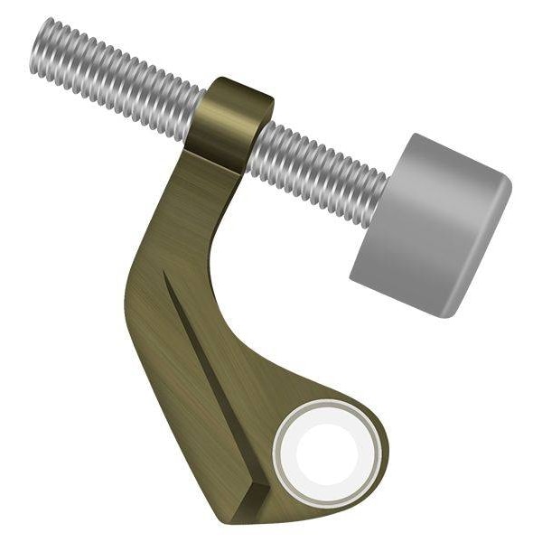Deltana Hinge Pin Stop, Hinge Mounted For Steel Hinge Antique Brass - HPS88U5
