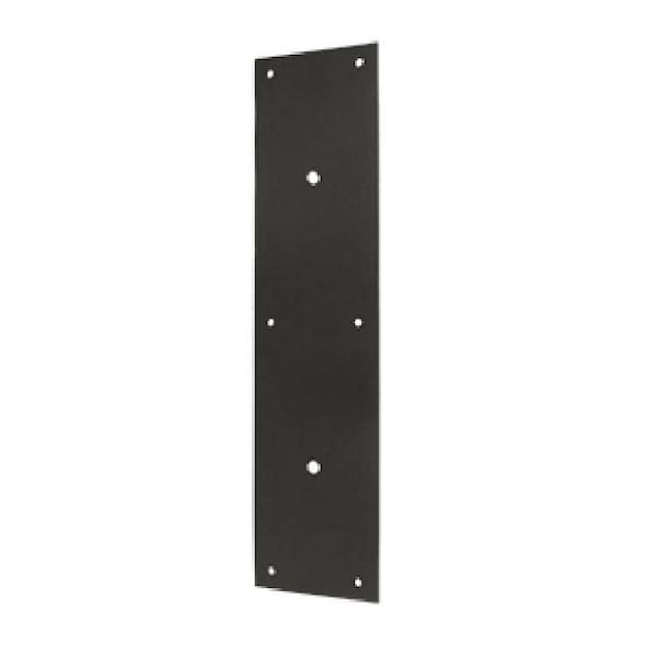 Deltana Push Plate 15" For 8" Door Pull Oil Rubbed Bronze - PPH3515U10B