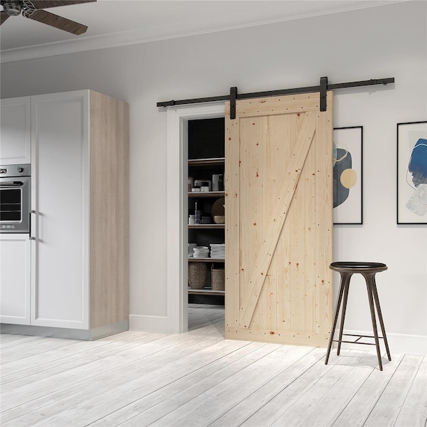 Northbeam Farm Style Sliding Door, Unfinished - COV0012200010