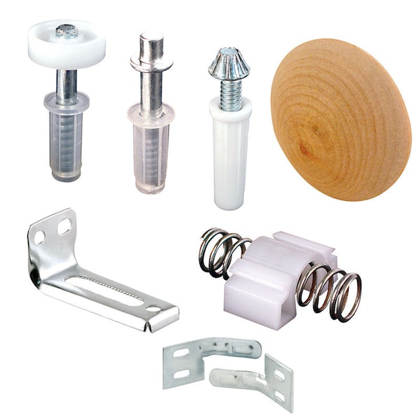 Prime-Line Prime-Line 3/8 in. D Plastic/Steel Door Repair Kit 1 pk - 164183