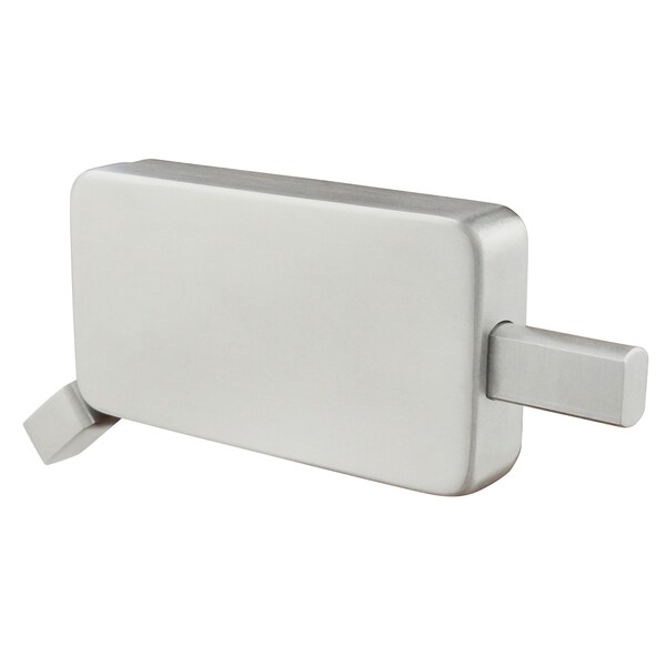 Inox BD1022 Surface Mount Privacy Barn Door Lock US32D/630 with MicroArmor - BD1022-32D-AM
