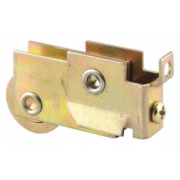 Primeline Tools Mirror Door Roller, 1-1/8 in. Ball Bearing Steel Grooved Roller (Single Pack) - N 6574