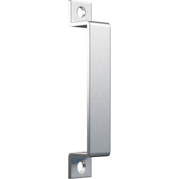 Ekena Millwork Premium 7"L x 1 1/4"W Pull Handle for 1 3/8" Doors, Silver Metallic - GB6001PH307SM