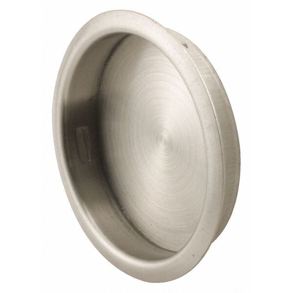 Primeline Tools 1-3/4 in. Satin Nickel Plated Closet Door Finger Pull (2 Pack) - N 7203