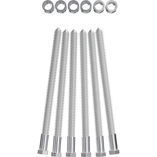 Ekena Millwork 7/8" Barn Door Flat Track Extension Hardware for 2 1/4" Door, Stainless Steel - GB60055EXSS