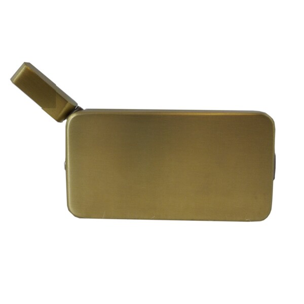 Inox BD1022 Surface Mount Privacy Barn Door Lock Satin Brass PVD4 - BD1022-PVD4