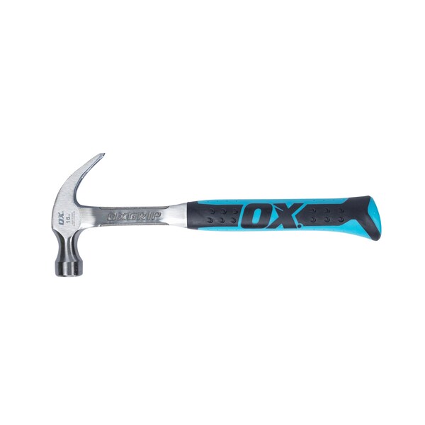Ox Tools Pro Curved Claw Hammer| 16-Ounce / 450-Grams - OX-P080116