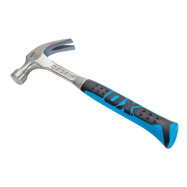 Ox Tools Pro Curved Claw Hammer| 16-Ounce / 450-Grams - OX-P080116