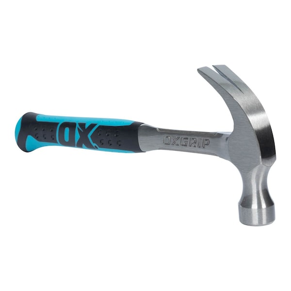 Ox Tools Pro Curved Claw Hammer| 16-Ounce / 450-Grams - OX-P080116