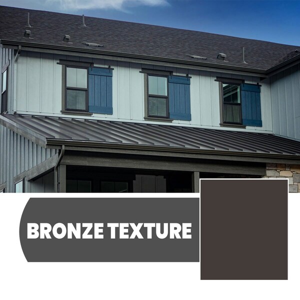 Ekena Millwork Exterior Dummy Roller Series Single-Panel Hardware Set w/ 2 Fixed Wagon Wheel Hangers and 4' Track - GB6004ESW4BZ