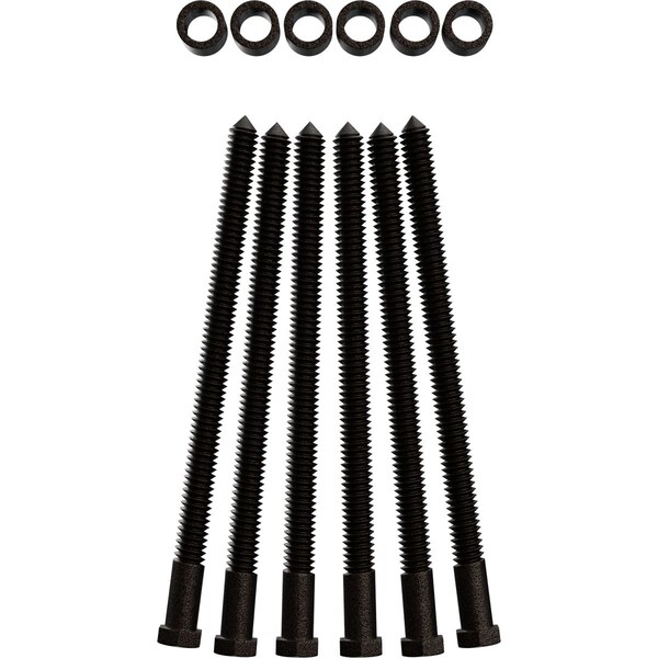 Ekena Millwork Premium 7/8" Barn Door Flat Track Extension Hardware for 1 3/8" Door, Arch Bronze - GB60013EXAB