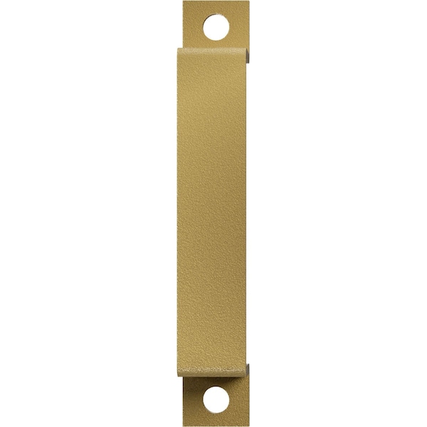 Ekena Millwork Premium 7"L x 1 1/4"W Pull Handle for 1 3/4" Doors, Jacob's Gold - GB6001PH407JG