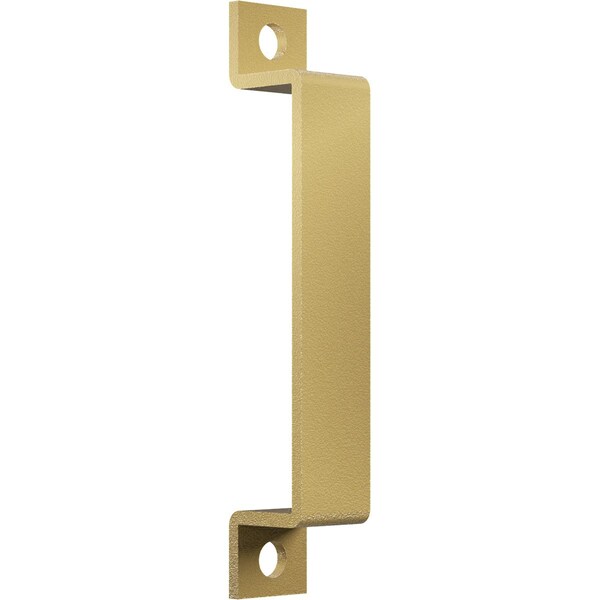 Ekena Millwork Premium 7"L x 1 1/4"W Pull Handle for 1 3/4" Doors, Jacob's Gold - GB6001PH407JG
