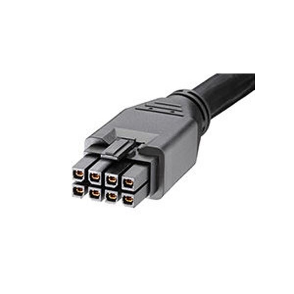 Molex Mega-Fit-To-Mega-Fit Off-The-Shelf (Ots) Overmolded Cable Assembly, Dual Row - 2451360810