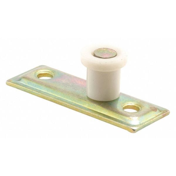 Primeline Tools Bi-Fold Door Top Roller Guide, Stamped Steel Base, Nylon Roller Guide (Single Pack) - N 6832