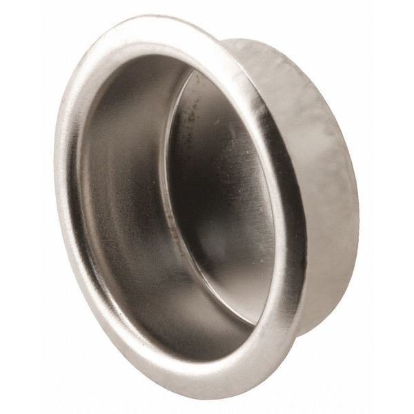 Primeline Tools 3/4 in. Satin Nickel, Closet Door Finger Pull (4 Pack) - N 7308
