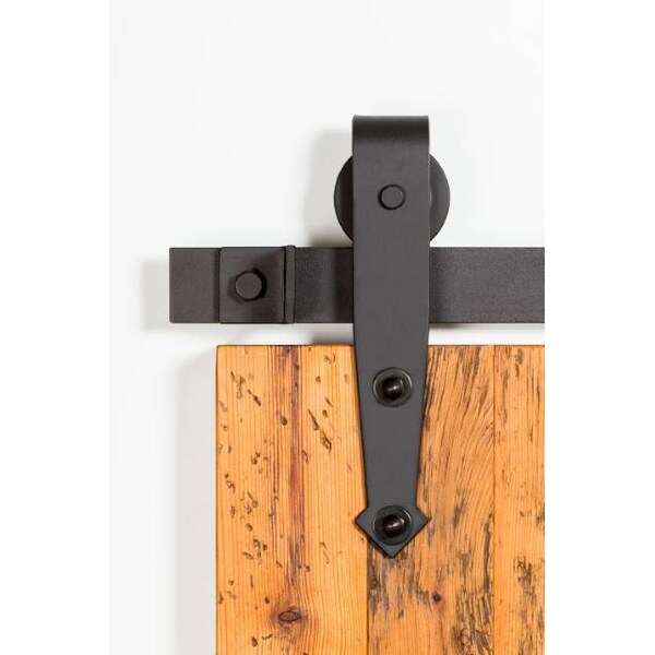 Leatherneck Flat Black Barn Door Hardware 0117-0053 00 - 0117-0053