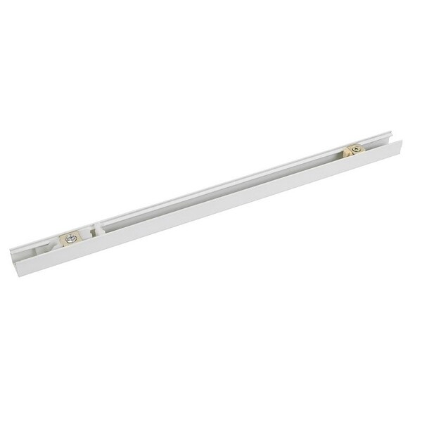 Renin Hardware Track Set, 36 in L Track, Steel, For: Bi-Fold Doors - BF1700-03600-BW