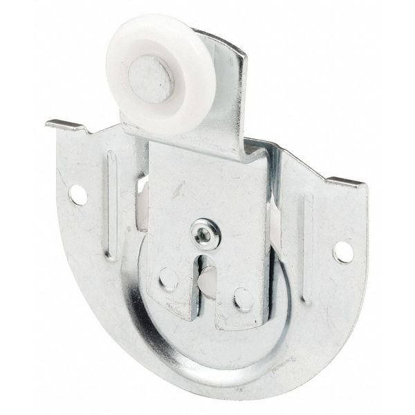 Primeline Tools Closet Door Roller, Back, 3/8 in. Offset, 7/8 in. Nylon Wheel (2 Pack) - N 6649